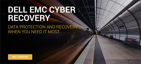 dell emc cyber recovery